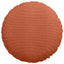 Sædepuder 2 pcs Rød orange Ø60 x 21 cm Velourstof