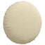 Sædepuder 2 pcs Creme Ø80 x 29 cm Stof