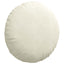 Sædepuder 2 pcs Creme Ø 80 x 29 cm Fløjl