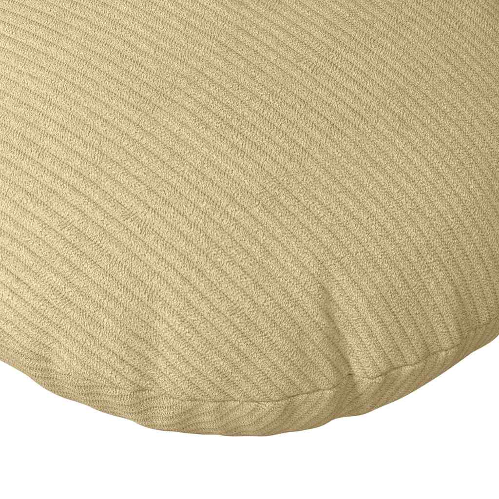 Sædepuder 2 pcs Grågrøn Ø 80 cm Velourstof