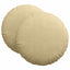 Sædepuder 2 pcs Grågrøn Ø 80 cm Velourstof
