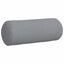 Bolsterpuder 2 pcs Lysegrå Ø 15 x 40 cm Stof