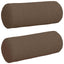 Bolsterpuder 2 pcs Brun Ø 15 x 40 cm Stof