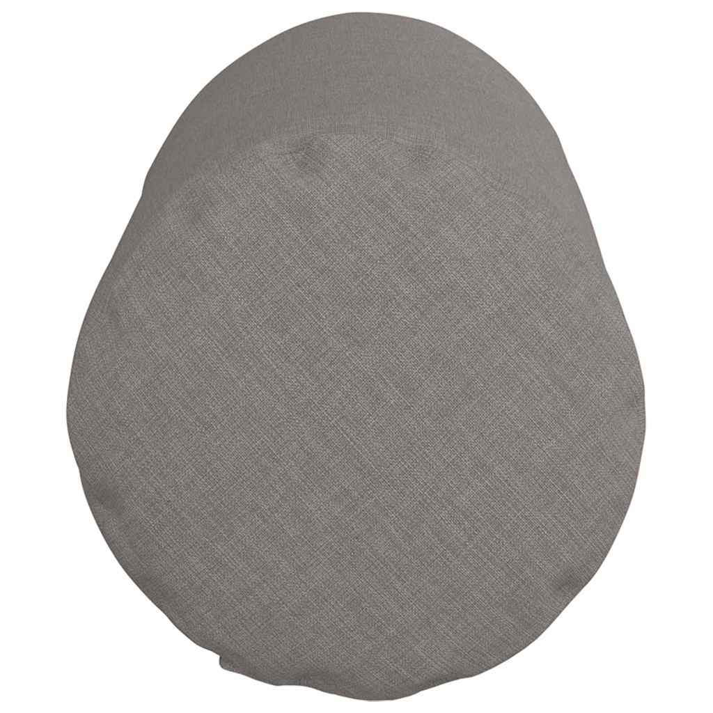 Bolsterpuder 2 pcs Gråbrun Ø 15 x 40 cm Stof