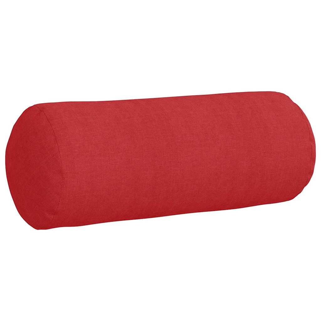 Bolsterpuder 2 pcs Rød Ø 15 x 40 cm Stof