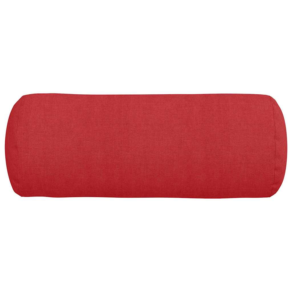 Bolsterpuder 2 pcs Rød Ø 15 x 40 cm Stof