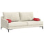 Bolsterpuder 2 pcs Rød Ø 15 x 40 cm Stof