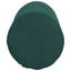 Bolsterpuder 2 pcs Mørkegrøn Ø 15 x 40 cm Velourstof