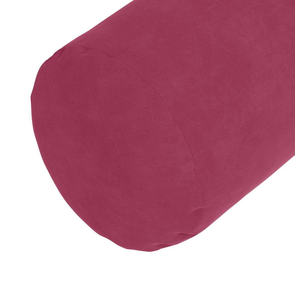 Bolsterpuder 2 pcs Vinrød Ø 15 x 40 cm Velourstof