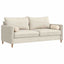 Bolsterpuder 2 pcs Beige Ø 15 x 40 cm Mikrofiberstof