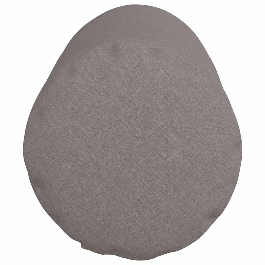 Bolsterpuder 2 pcs Gråbrun Ø 25 x 70 cm Stof