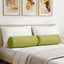 Bolsterpuder 2 pcs Lys grøn Ø 25 x 70 cm Stof