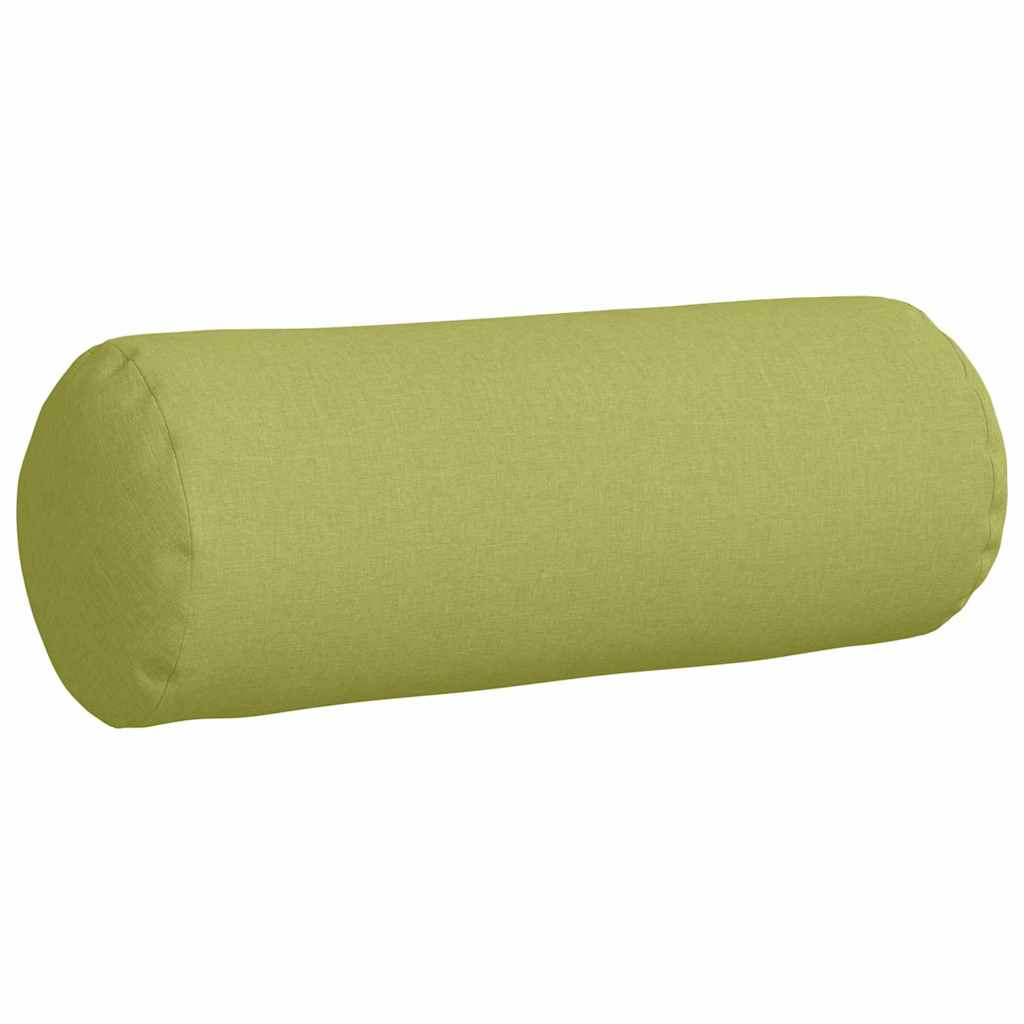 Bolsterpuder 2 pcs Lys grøn Ø 25 x 70 cm Stof