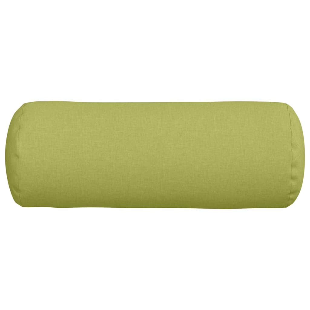 Bolsterpuder 2 pcs Lys grøn Ø 25 x 70 cm Stof