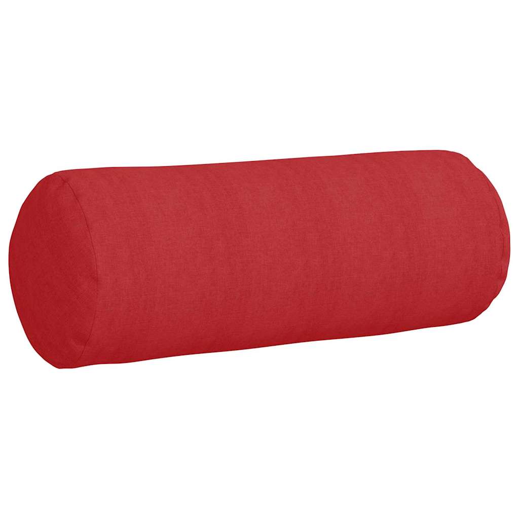 Bolsterpuder 2 pcs Rød Ø 25 x 70 cm Stof