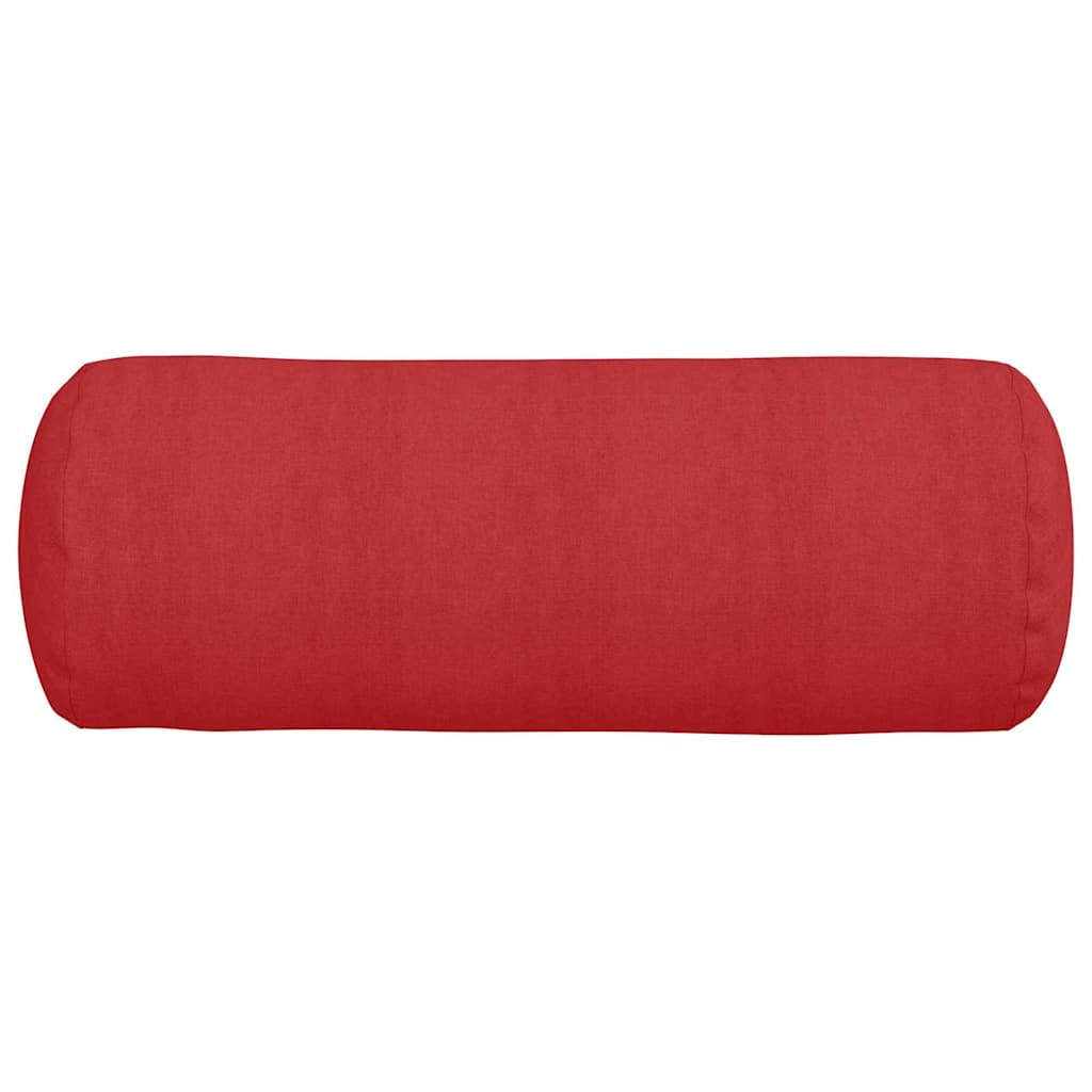 Bolsterpuder 2 pcs Rød Ø 25 x 70 cm Stof