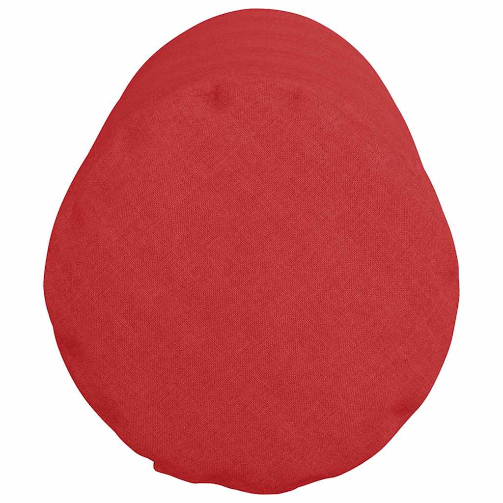 Bolsterpuder 2 pcs Rød Ø 25 x 70 cm Stof
