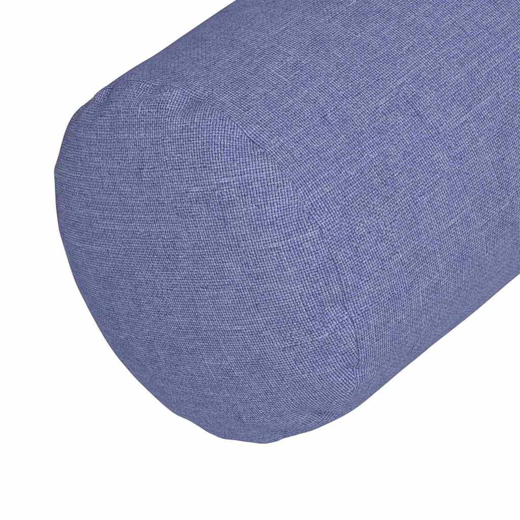 Bolsterpuder 2 pcs Jeans blå Ø 25 x 70 cm Stof