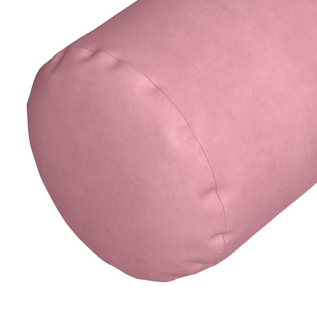 Bolsterpuder 2 pcs Lyserød Ø 25 x 70 cm Velourstof