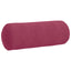 Bolsterpuder 2 pcs Vinrød Ø 25 x 70 cm Velourstof