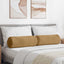 Bolsterpuder 2 pcs Brun Ø 25 x 70 cm Velourstof