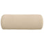 Bolsterpuder 2 pcs Creme Ø 25 x 70 cm Mikrofiberstof