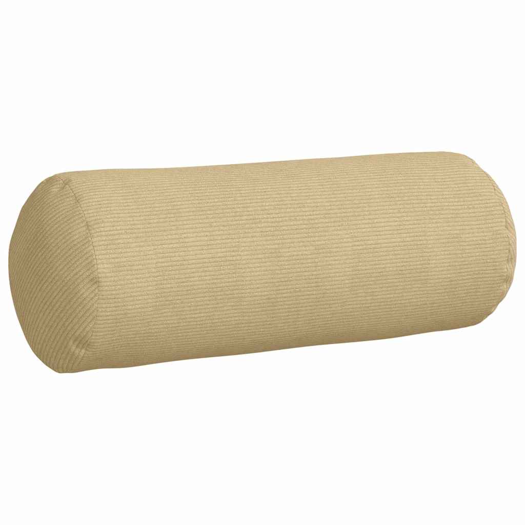 Bolsterpuder 2 pcs Grågrøn Ø 25 x 70 cm Velourstof