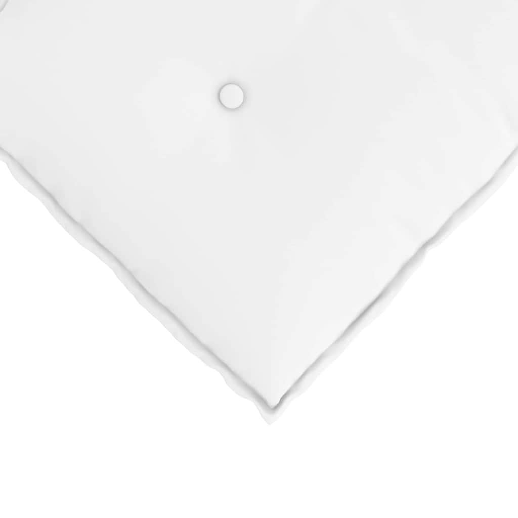 Rygpude Hvid 100 x 19 x 50 cm Stof