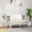 Rygpude Hvid 100 x 19 x 50 cm Stof