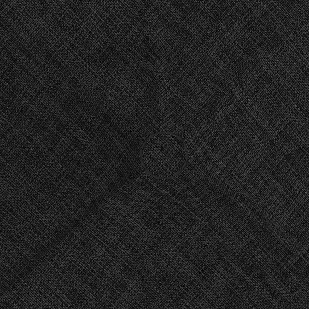 Sædepuder 4 pcs Sort 40 x 40 x 12 cm Stof
