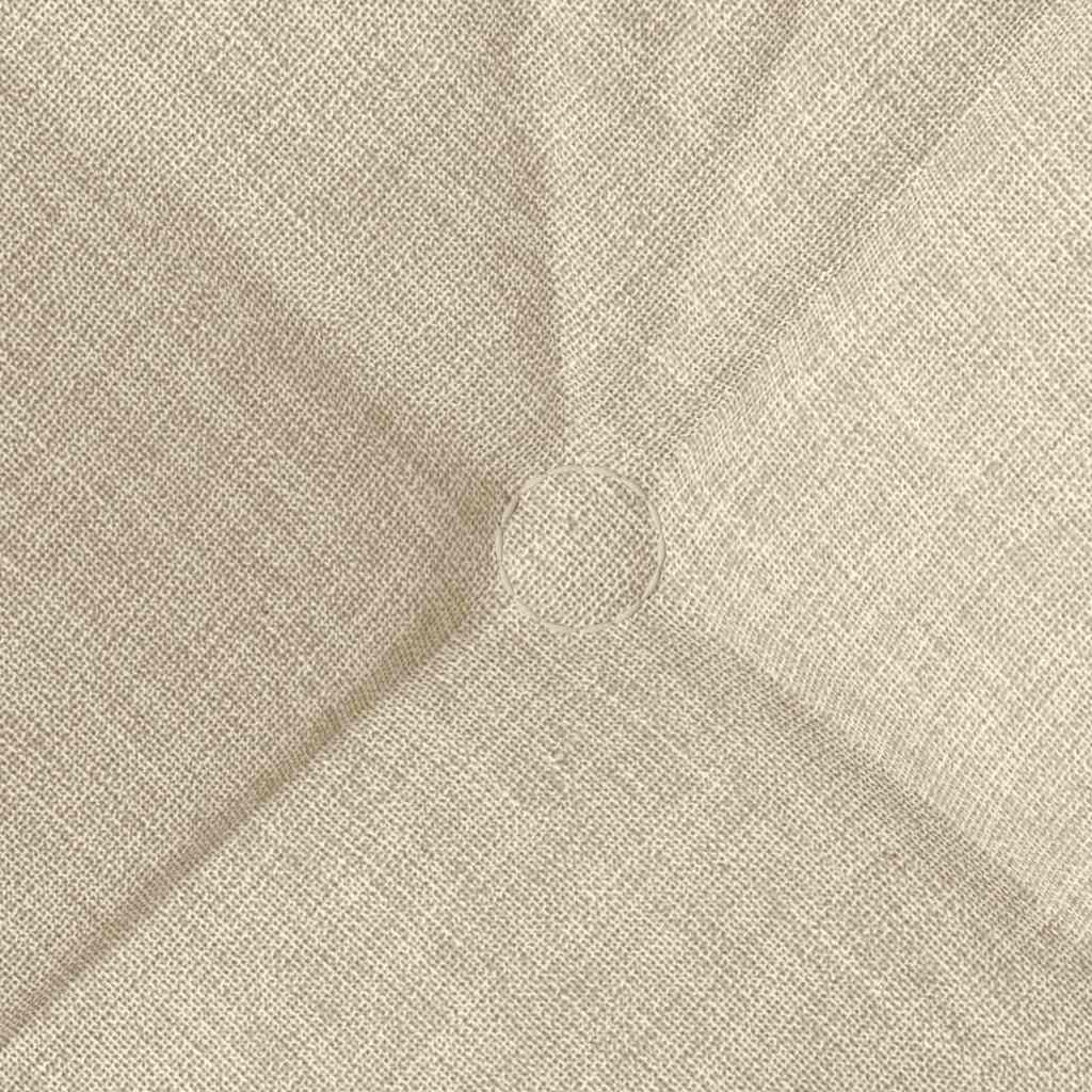 Sædepuder 4 pcs Creme 40 x 40 x 12 cm Stof