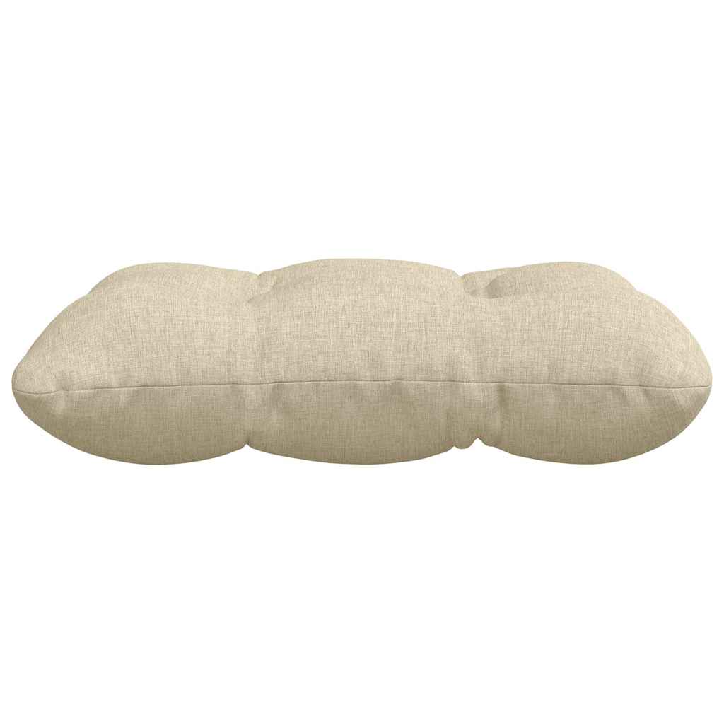 Sædepuder 4 pcs Creme 40 x 40 x 12 cm Stof