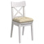 Sædepuder 4 pcs Creme 40 x 40 x 12 cm Stof