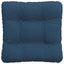 Sædepuder 4 pcs Blå 40 x 40 x 12 cm Stof