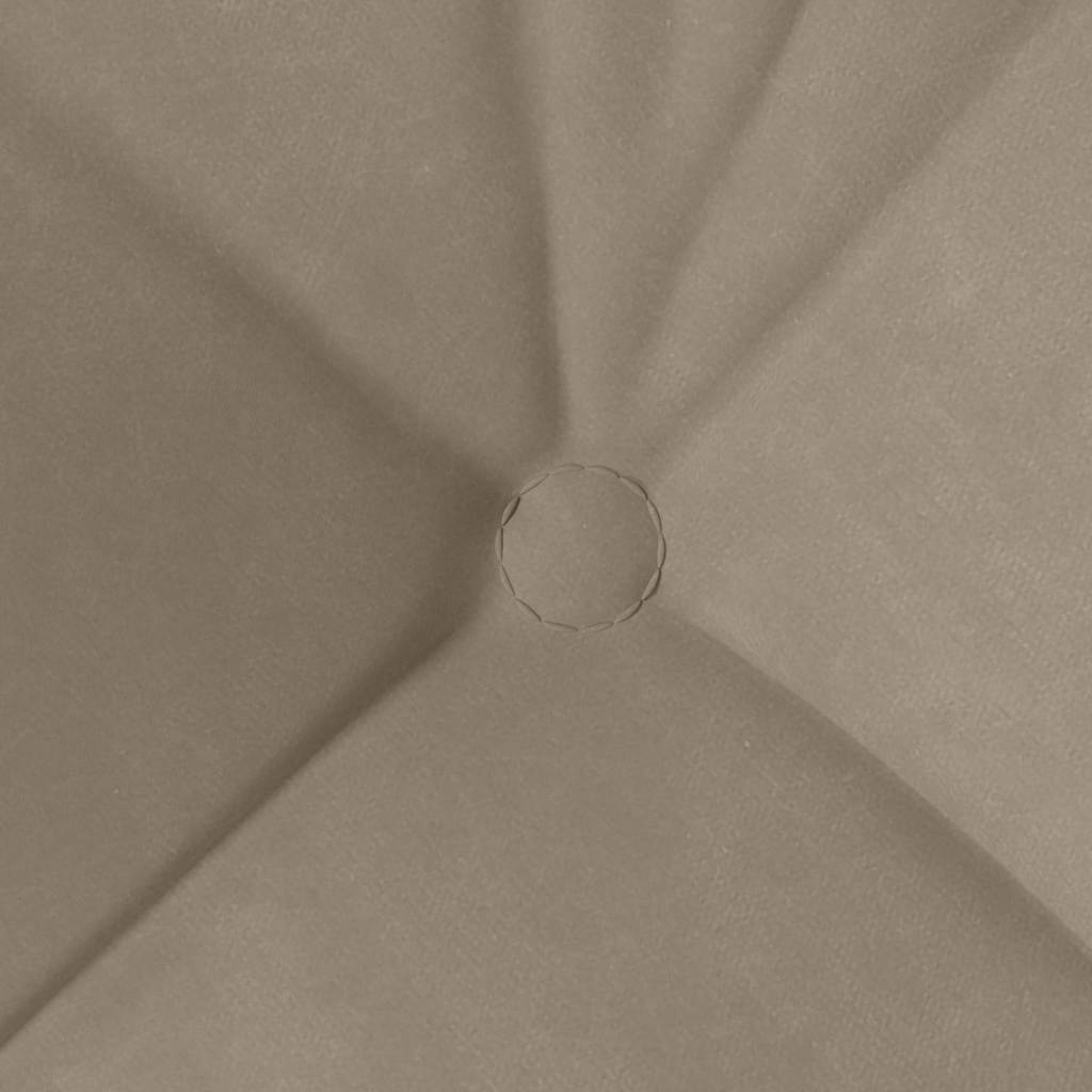 Sædepuder 4 pcs Gråbrun 40 x 40 cm Mikrofiberstof