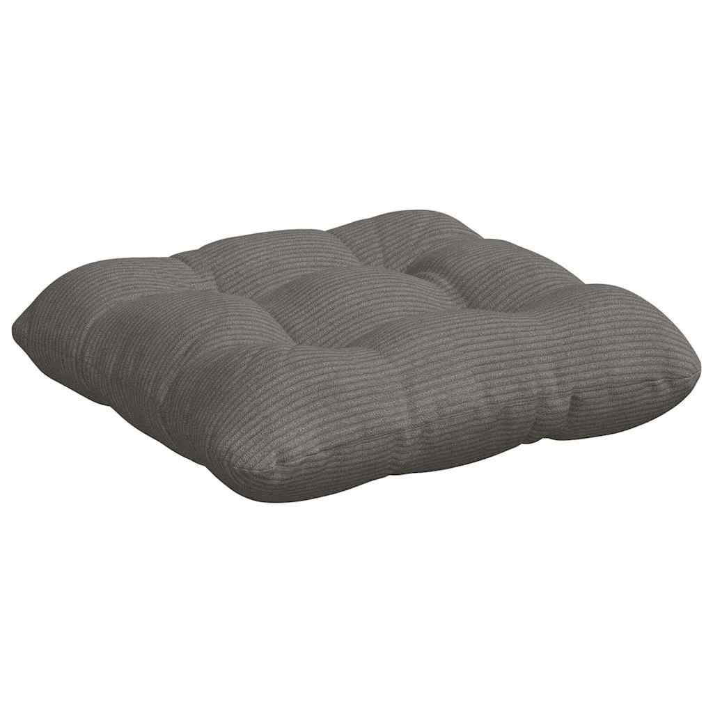 Sædepuder 4 pcs Lysegrå 40 x 40 cm Velourstof