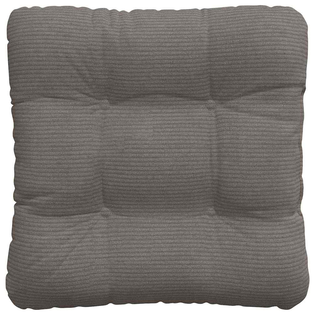 Sædepuder 4 pcs Lysegrå 40 x 40 cm Velourstof