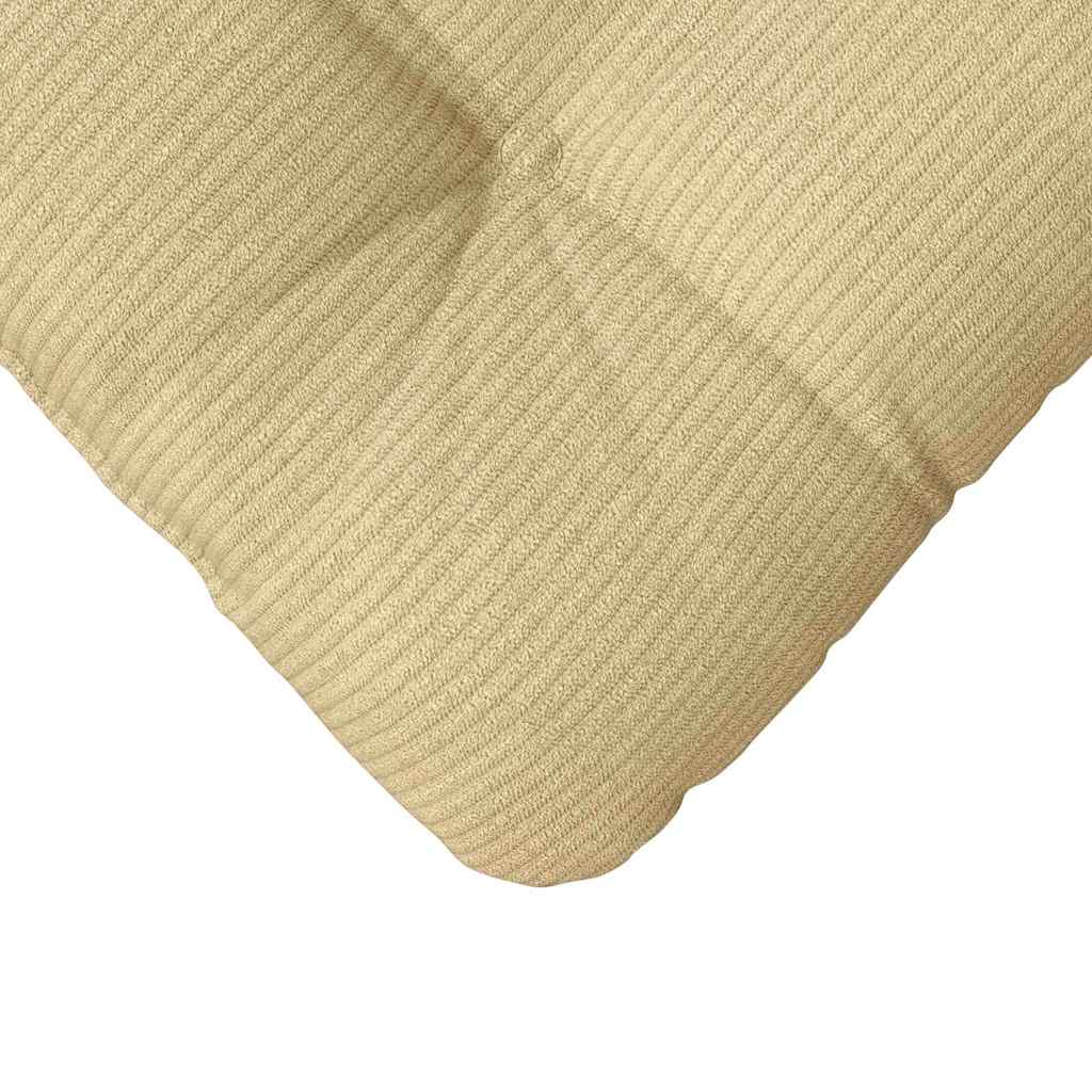 Sædepuder 4 pcs Grågrøn 40 x 40 cm Velourstof