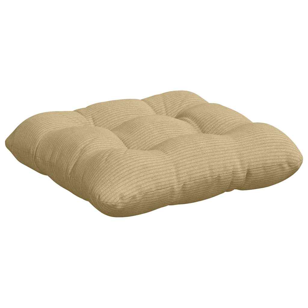 Sædepuder 4 pcs Grågrøn 40 x 40 cm Velourstof
