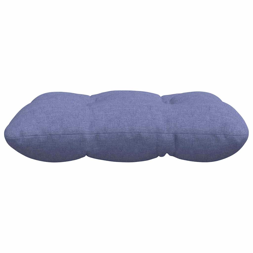 Sædepuder 4 pcs Jeans blå 45 x 45 x 12 cm Stof
