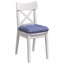 Sædepuder 4 pcs Jeans blå 45 x 45 x 12 cm Stof