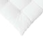 Sædepuder 4 pcs Hvid 40 x 40 x 6 cm Stof