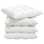 Sædepuder 4 pcs Hvid 40 x 40 x 6 cm Stof