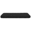Sædepuder 4 pcs Sort 40 x 40 x 3 cm Stof