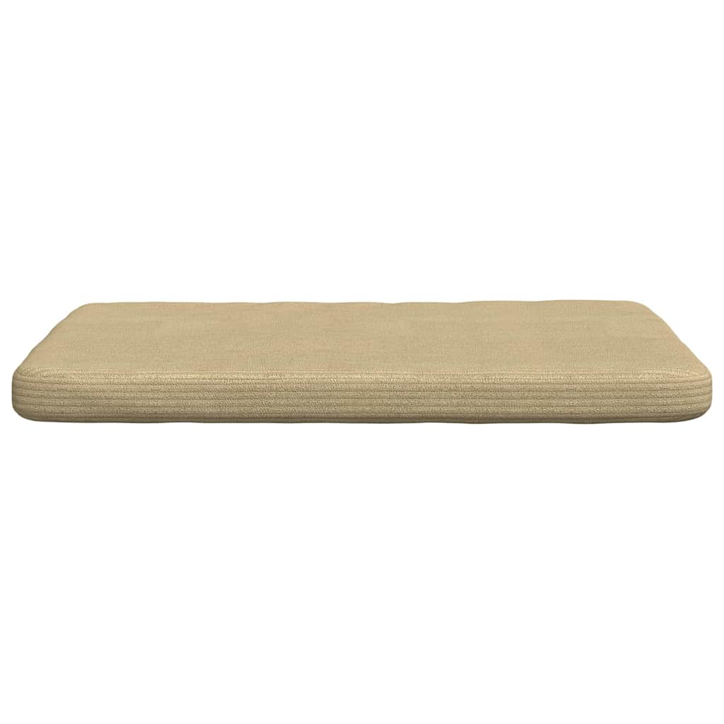 Sædepuder 4 pcs Grågrøn 40 x 40 x 3 cm Velourstof