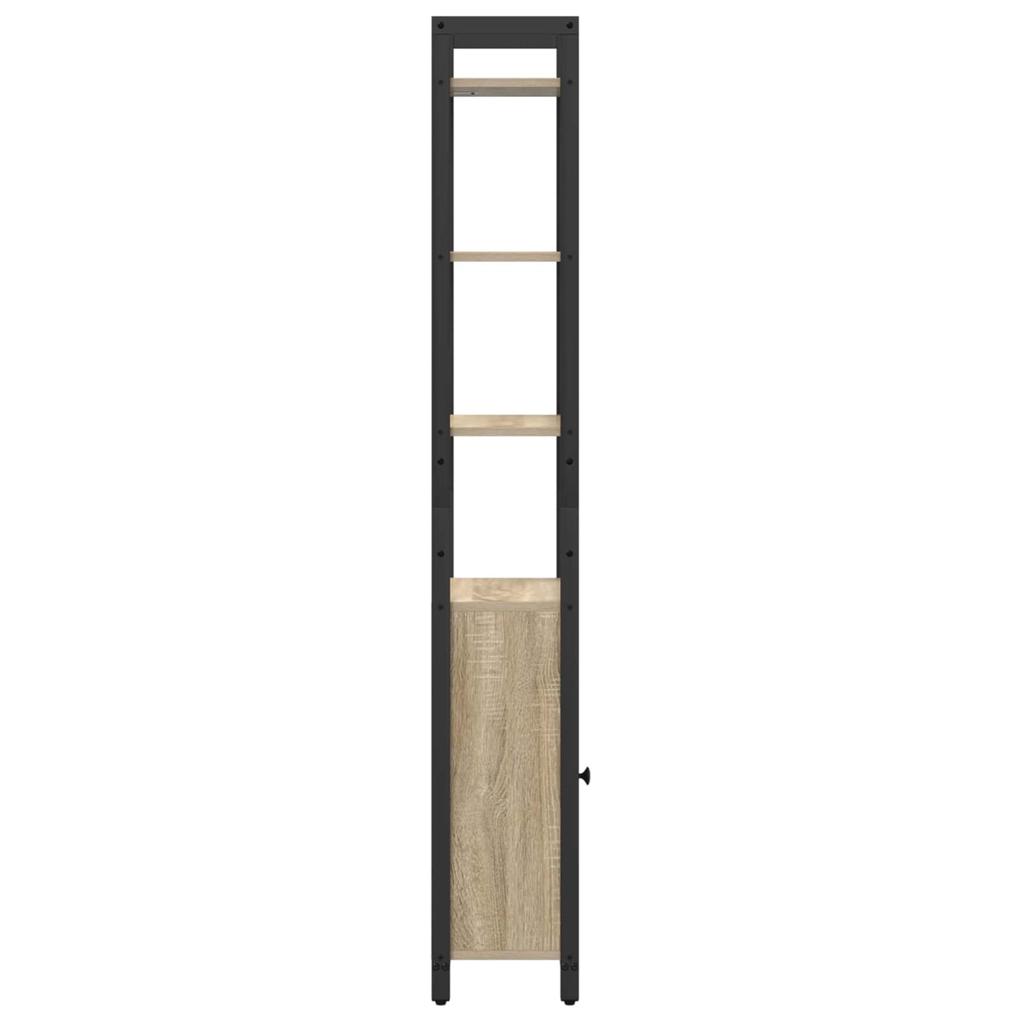 Bogskab Sonoma eg 40 x 24 x 161 cm Konstrueret træ