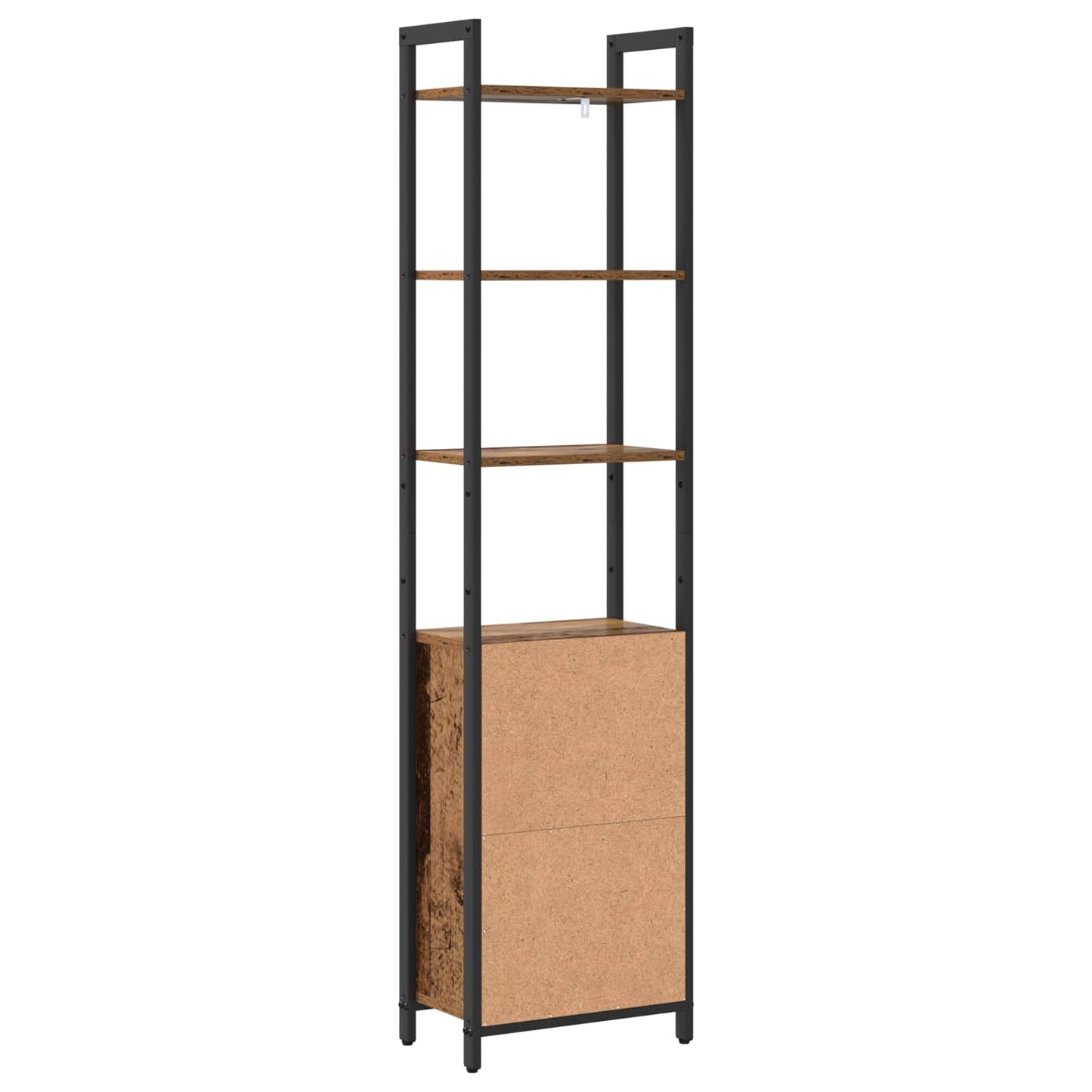 Bogskab Gammelt træ 40 x 24 x 161 cm Konstrueret træ