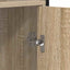 Bogskab Sonoma eg 60 x 24 x 161 cm Konstrueret træ
