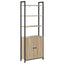 Bogskab Sonoma eg 60 x 24 x 161 cm Konstrueret træ