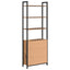 Bogskab Gammelt træ 60 x 24 x 161 cm Konstrueret træ
